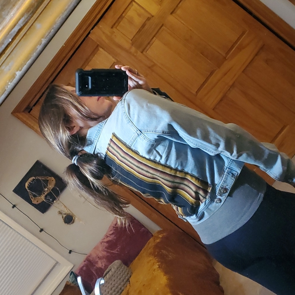 Custom patch Denim jacket - Picture 8 of 9
